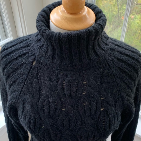 CANDA | Sweaters | Canda Chunky Black Turtleneck Knit Patterns | Poshmark